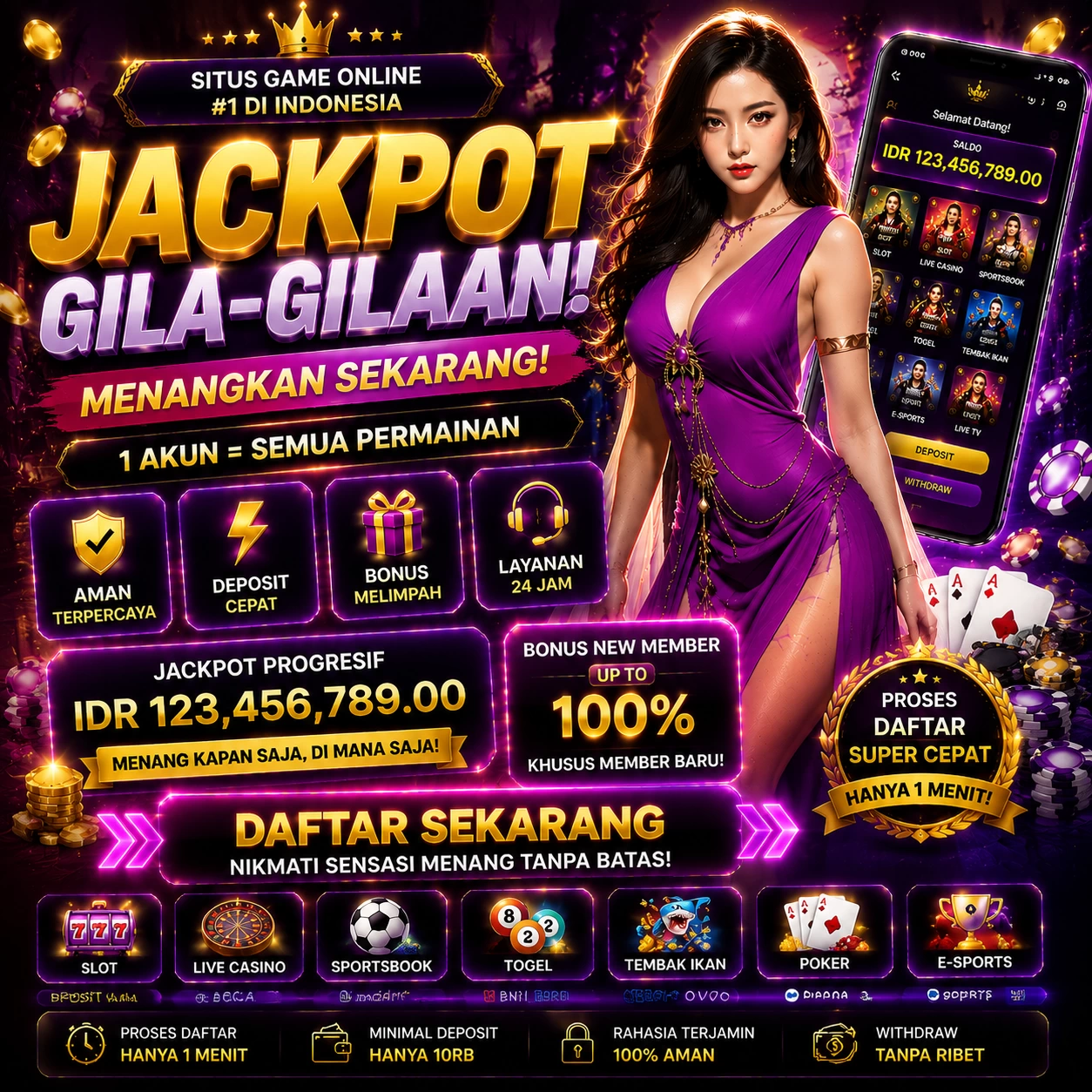 Login meriah4d Sekarang Bonus Melimpah
